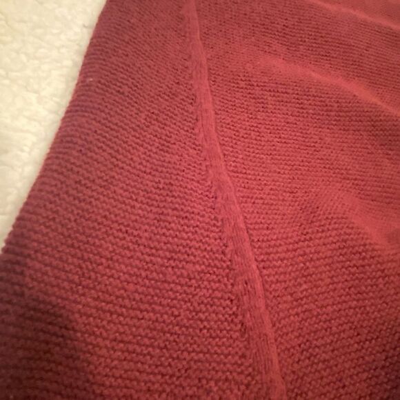 Madewell Burgundy Sweater Sz XSmall Round Neck - Picture 2 of 8